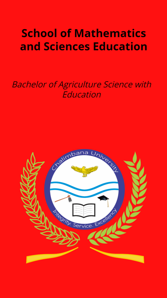 Bachelor of Agriculture Science with Education