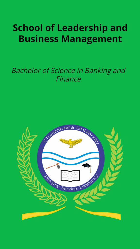 Bachelor of Science in Banking and Finance